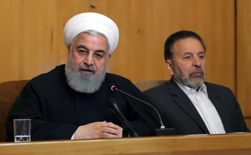President Hassan Rouhani said the US designation of Revolutionary Guards as a terrorist organization was ‘abhorrent’ and an ‘insult’ to the Iranian nation. (AFP)