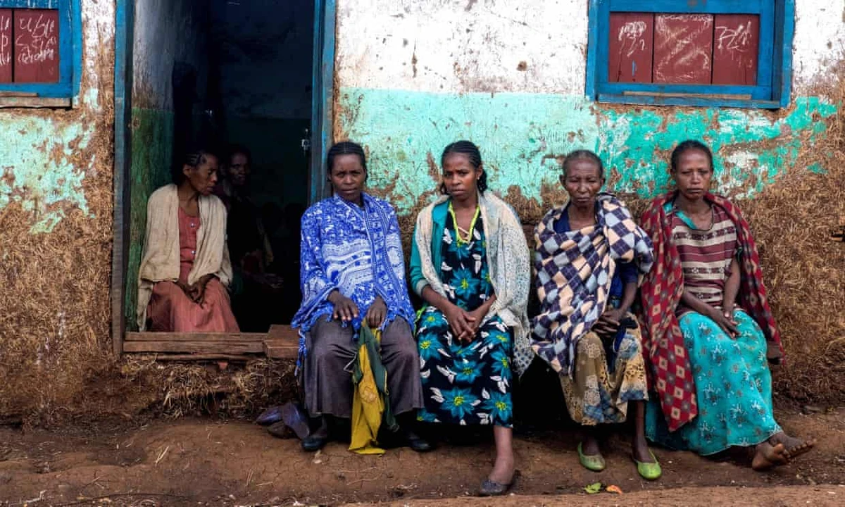 Displaced Gedeo women in West Guji. Violence between Ethiopia’s largest minority, the Oromo, and the Gedeo people has plagued the southern Gedeo and West Guji zones since April 2018. (AFP)