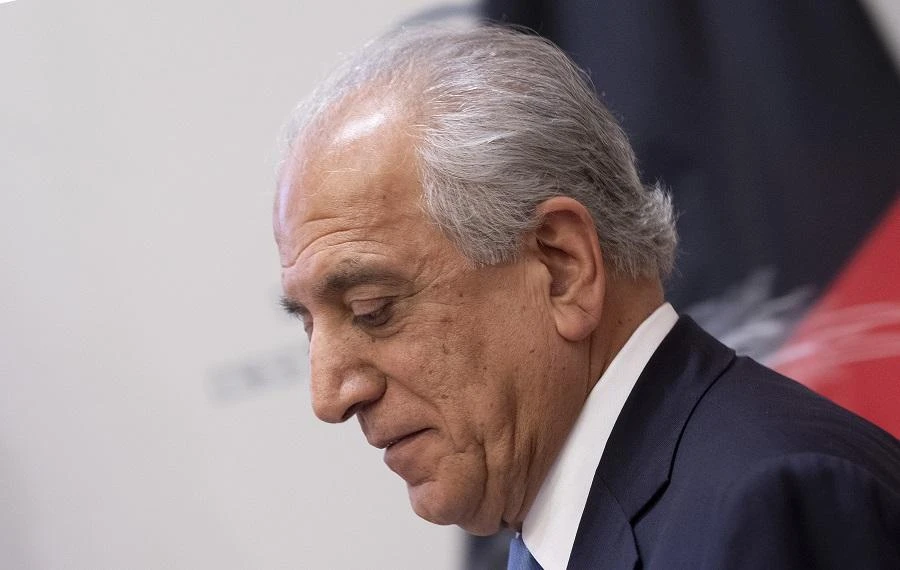 Zalmay Khalilzad said he was disappointed that Qatar’s intra-Afghan initiative has been delayed. (File/AFP)