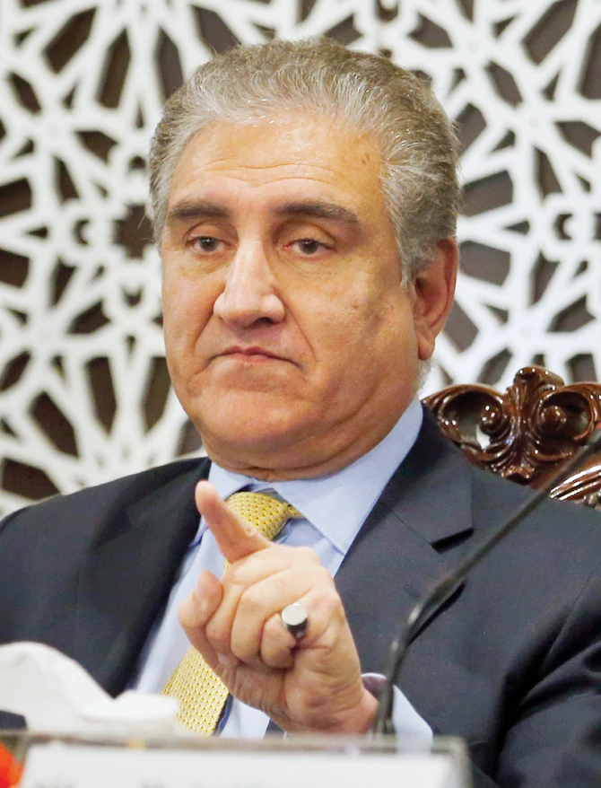 Pakistani Foreign Minister Shah Mahmood Qureshi . (AP)