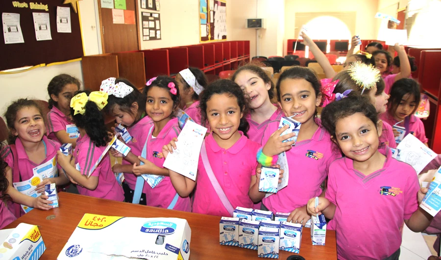 The program will run until the end of April and aims to reach at least 500,000 girls and boys.