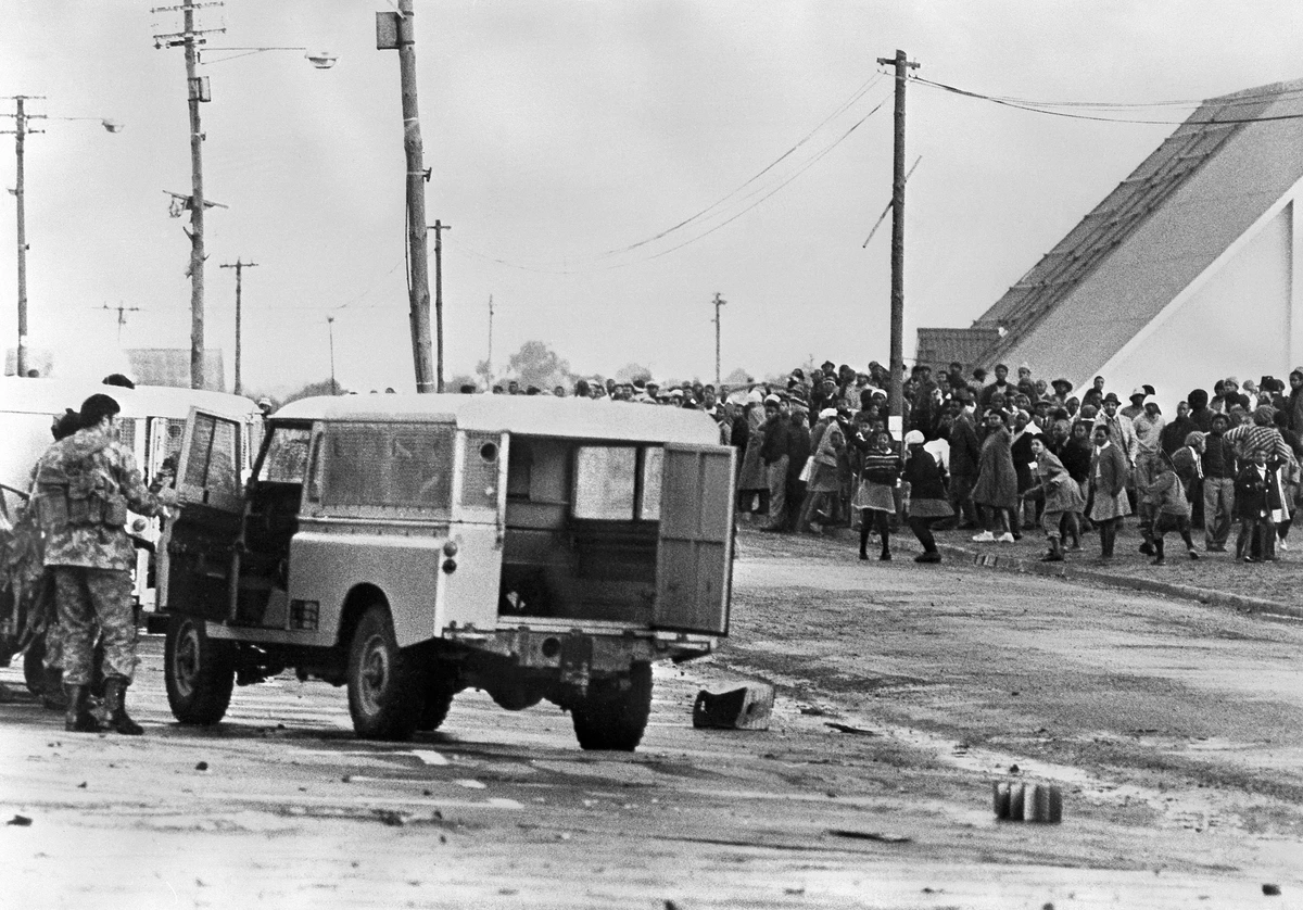 Apartheid, the race-based system ended 25 years ago
