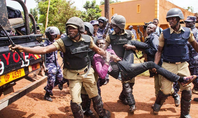 Ugandan police detain dissident pop star turned MP Bobi Wine