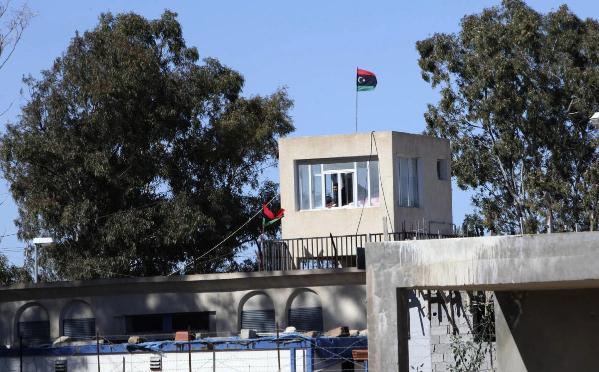 File photo shows the Ain Zara prison in Tripoli. (Reuters)