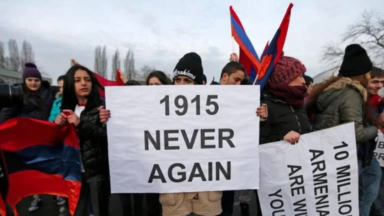 ance held its first “national day of commemoration of the Armenian genocide” on Wednesday. (Reuters)