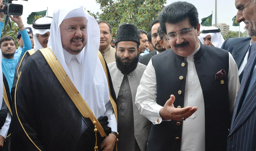 Saudi Shoura Council Speaker Dr. Abdullah Al-Asheikh is on an official visit to Pakistan. (SPA)