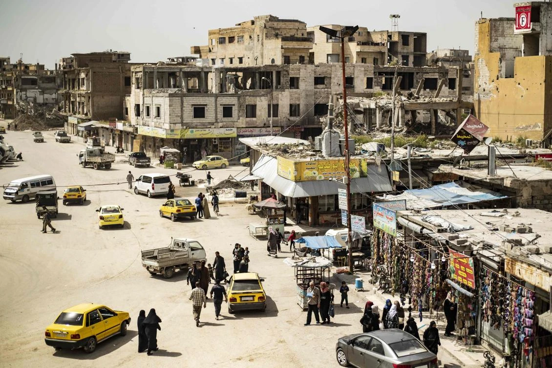 The Kurdish-led Syrian Democratic Forces overran Raqqa in 2017, after years of what residents described as Daesh’s brutal rule, which included public beheading and crucifixions. (AFP)