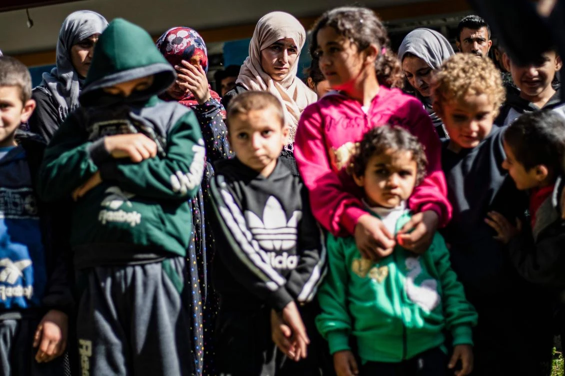 Many of the children enslaved by militants in 2014 were separated from their parents and given to Daesh families for rearing. (File/AFP)