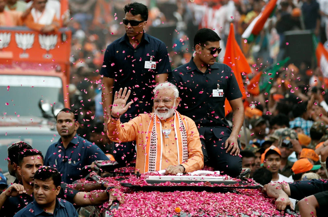 PM Modi files nomination papers in India’s general election