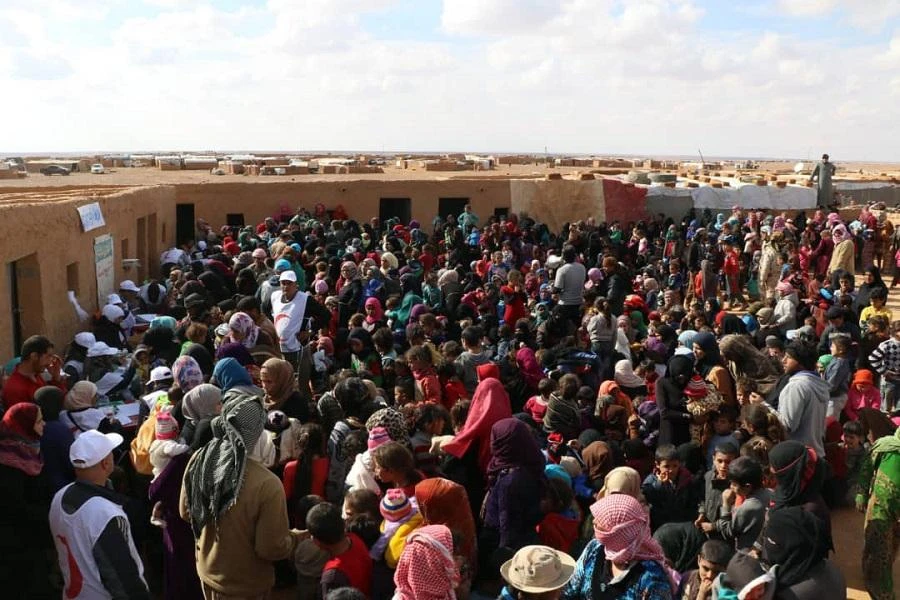 Syria’s civil war killed more than 370,000 people and displaced millions since it started with the brutal repression of anti-government protests in 2011. (File/AFP)