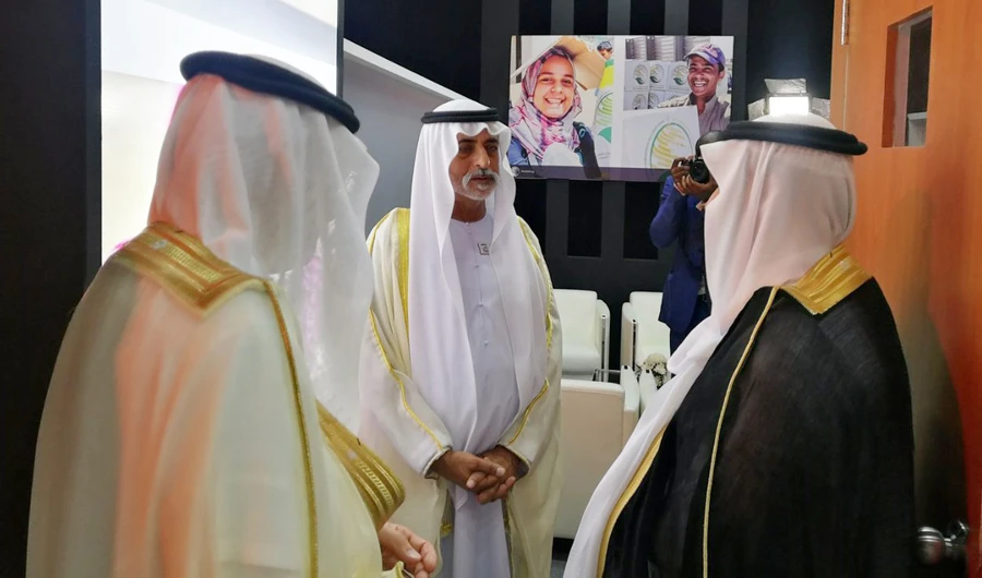 The Kingdom’s humanitarian work was was showcased at a festival in Abu Dhabi. (SPA)