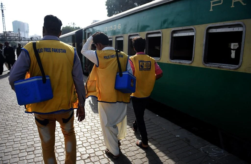 Armed men attacked polio health workers and police assigned to protect them in three separate attacks in the previous week. (AFP/File)