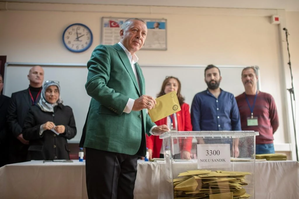 Erdogan said they will call in people who are doing them “ wrong from the inside.” (AFP/File)