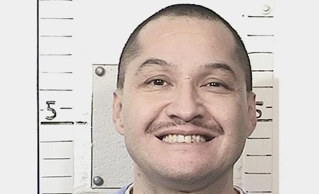 This March 13, 2018, photo released by the California Department of Corrections and Rehabilitation shows Luis Romero. (AP)