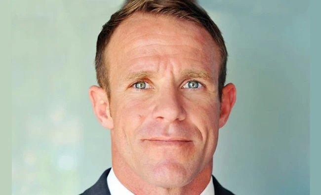 US Navy SEAL officer Edward Gallagher. (AP)
