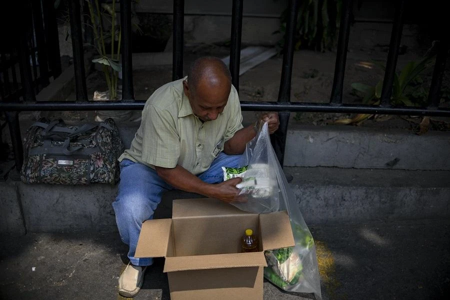 Some 2.7 million Venezuelans have fled since 2015 faced with shortage of basic goods and medicine, according to UN figures. (File/AFP)