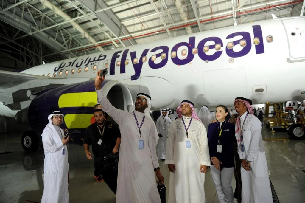 Flyadeal is owned by the Saudi government through state carrier Saudia, and started operations in 2017. (AFP/File)