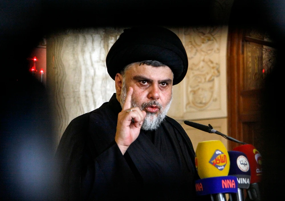 Bahrain slammed a statement made by Iraqi cleric Muqtada Al-Sadr in which he mentioned “Bahrain and defamed its leadership.” (File/AFP)