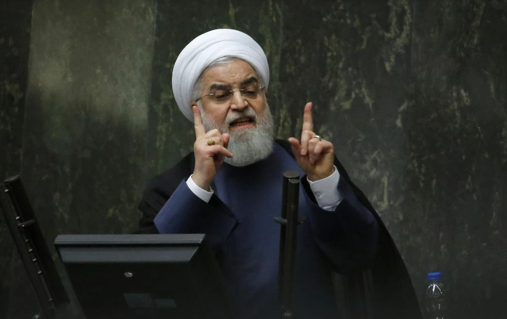 Rouhani said the US will see how Iran will continue exporting oil. (AFP/File)