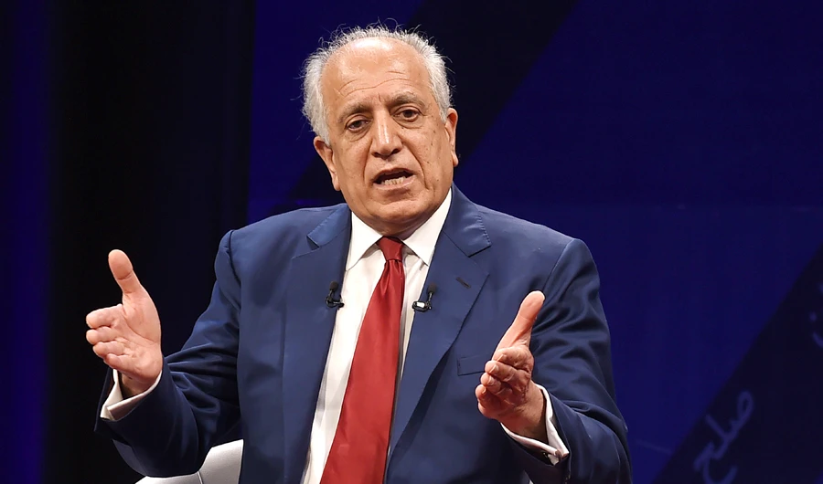 US special representative for Afghan peace and reconciliation Zalmay Khalilzad. (AFP)