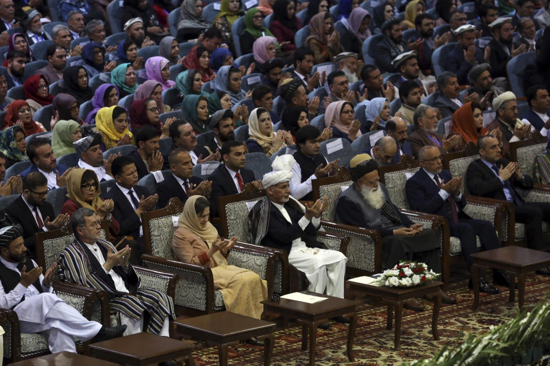 Thousands of delegates have spent days discussing possible conditions for a cease-fire in Afghanistan. (File/AP/Rahmat Gul)