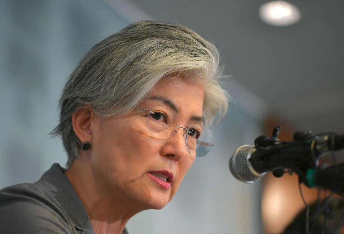 South Korea’s Foreign Minister Kang Kyung-wha said Pyongyang needs to show “visible, concrete and substantial” actions for denuclearization if it wants sanctions relief. (AFP)