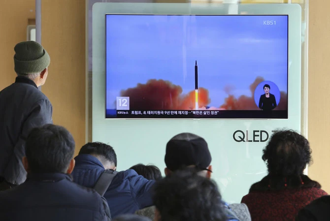 North Korea fires several short-range projectiles into sea