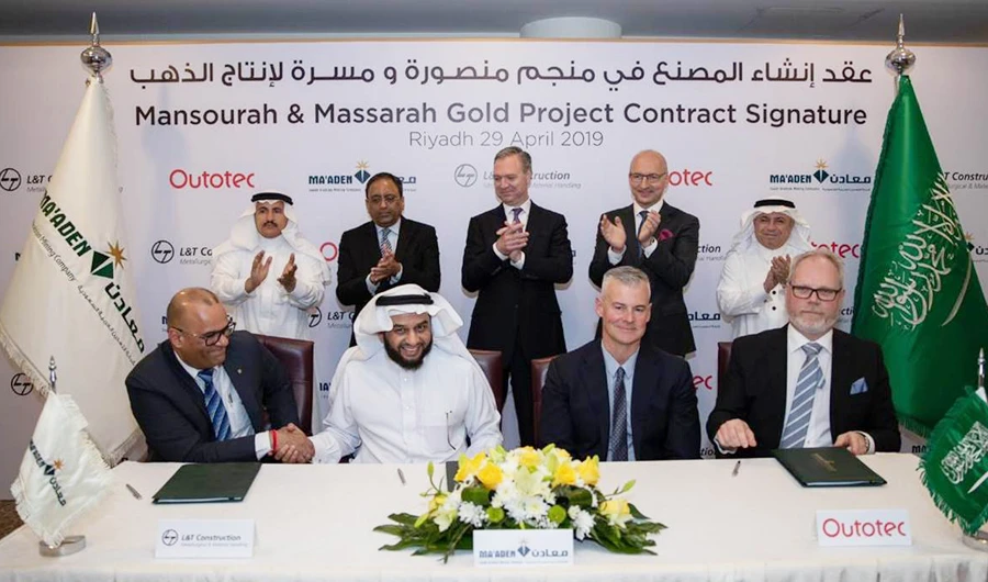 Mansourah & Massarah project awarded to Outotec