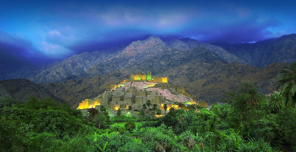 Al-Baha region is known for its scenic beauty with wildlife areas, forests, valleys and mountains. (Social media photo)