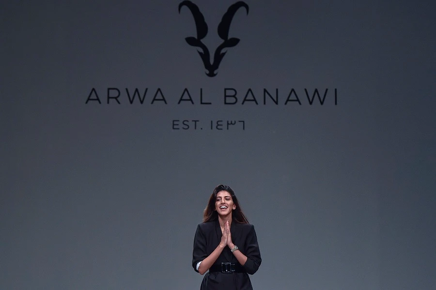 Saudi designer Arwa Al-Banawi honored at the Grazia Style Awards