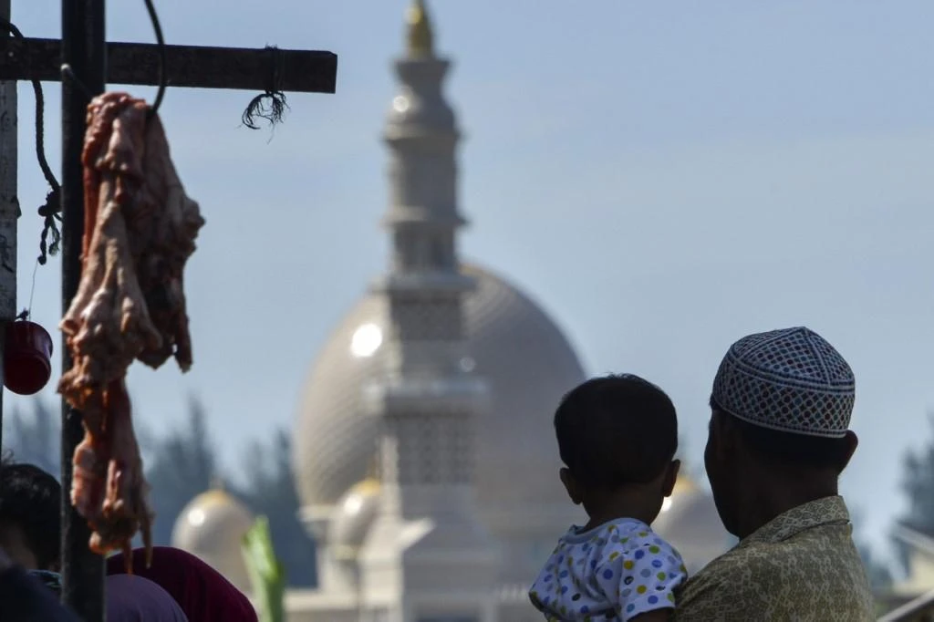Islamic traditions in Indonesia are affected by other religions. (AFP/File)