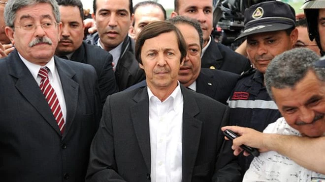 Said Bouteflika (C) was considered Algeria's de facto leader for several years after his brother suffered a stroke. (File/AFP)
