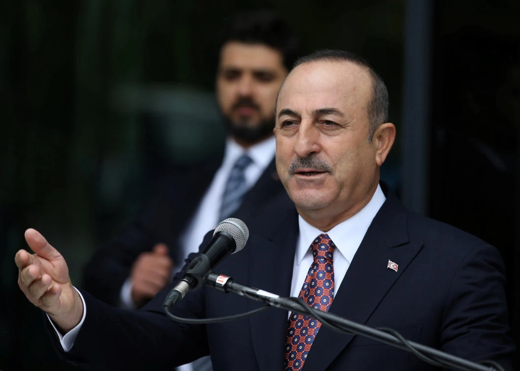 Turkish Foreign Minister Mevlut Cavusoglu said a Turkish ship had started drilling in areas for which northern Cypriot authorities had issued a permit. (File/Reuters)
