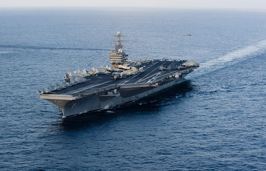 US deploys aircraft carrier and bomber task force to Middle East after ‘credible Iran threat’