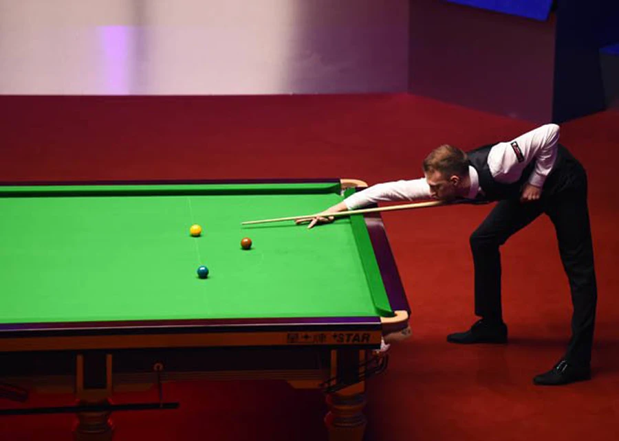Judd Trump defeated John Higgins 18-9 to win snooker’s World Championship. (Getty Images)