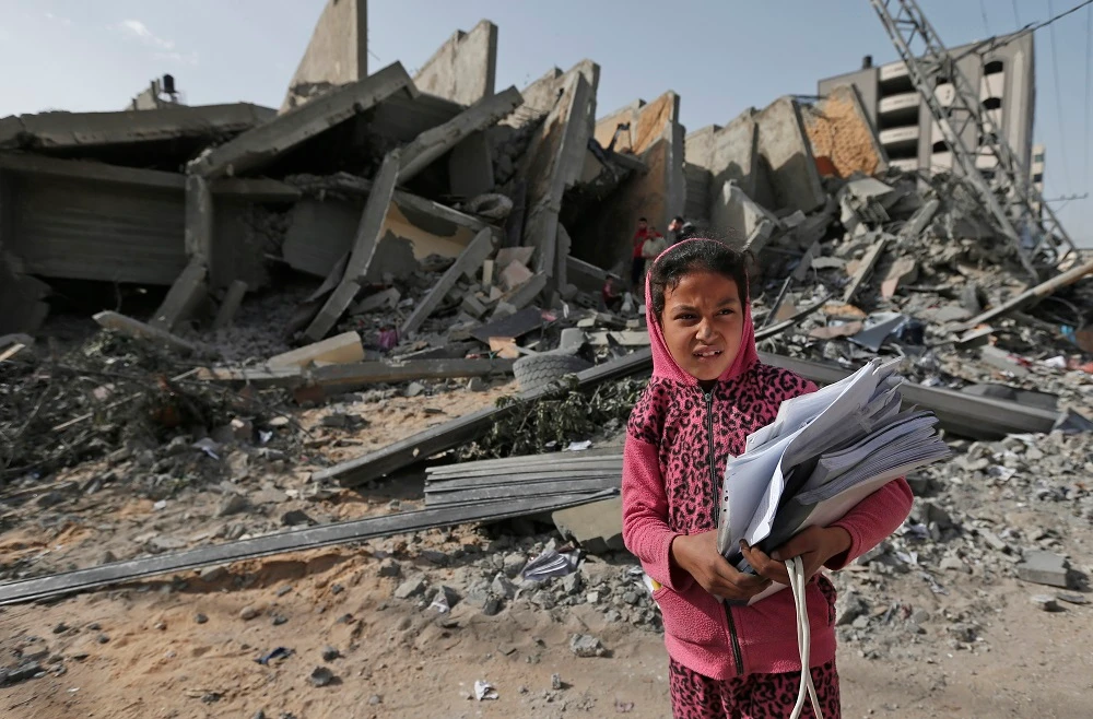The energy-rich, small nation of Qatar has become a major donor to the Palestinians. (File/AFP)