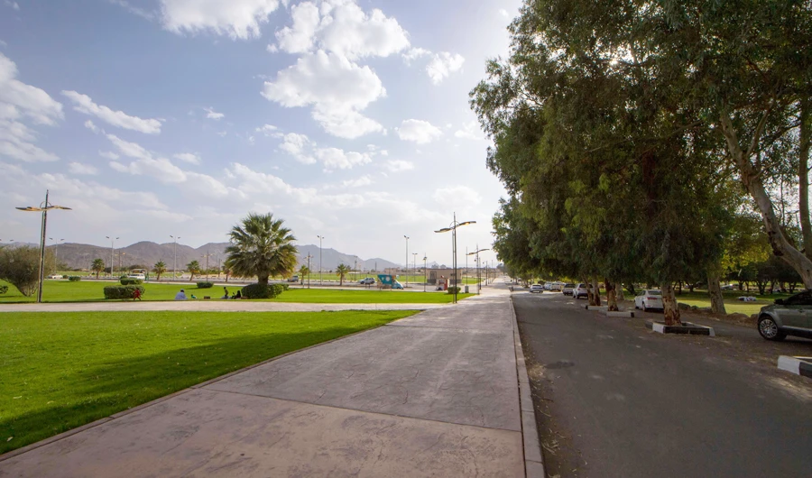 King Fahad Park in Najran. (SPA)