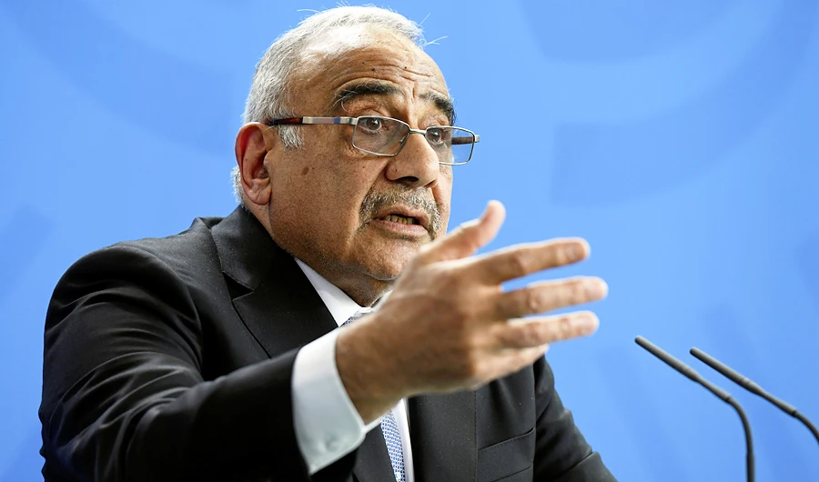 Iraqi Prime Minister Adil Abdul-Mahdi. (Reuters)