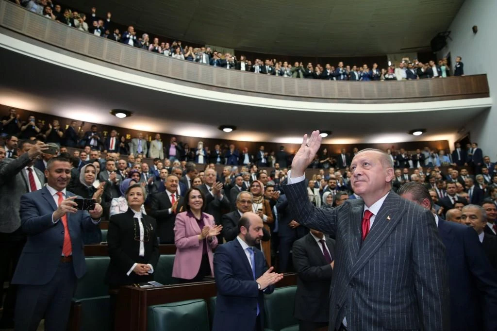 The two politicians used to be part of Erdogan's ruling party. (AFP/File)