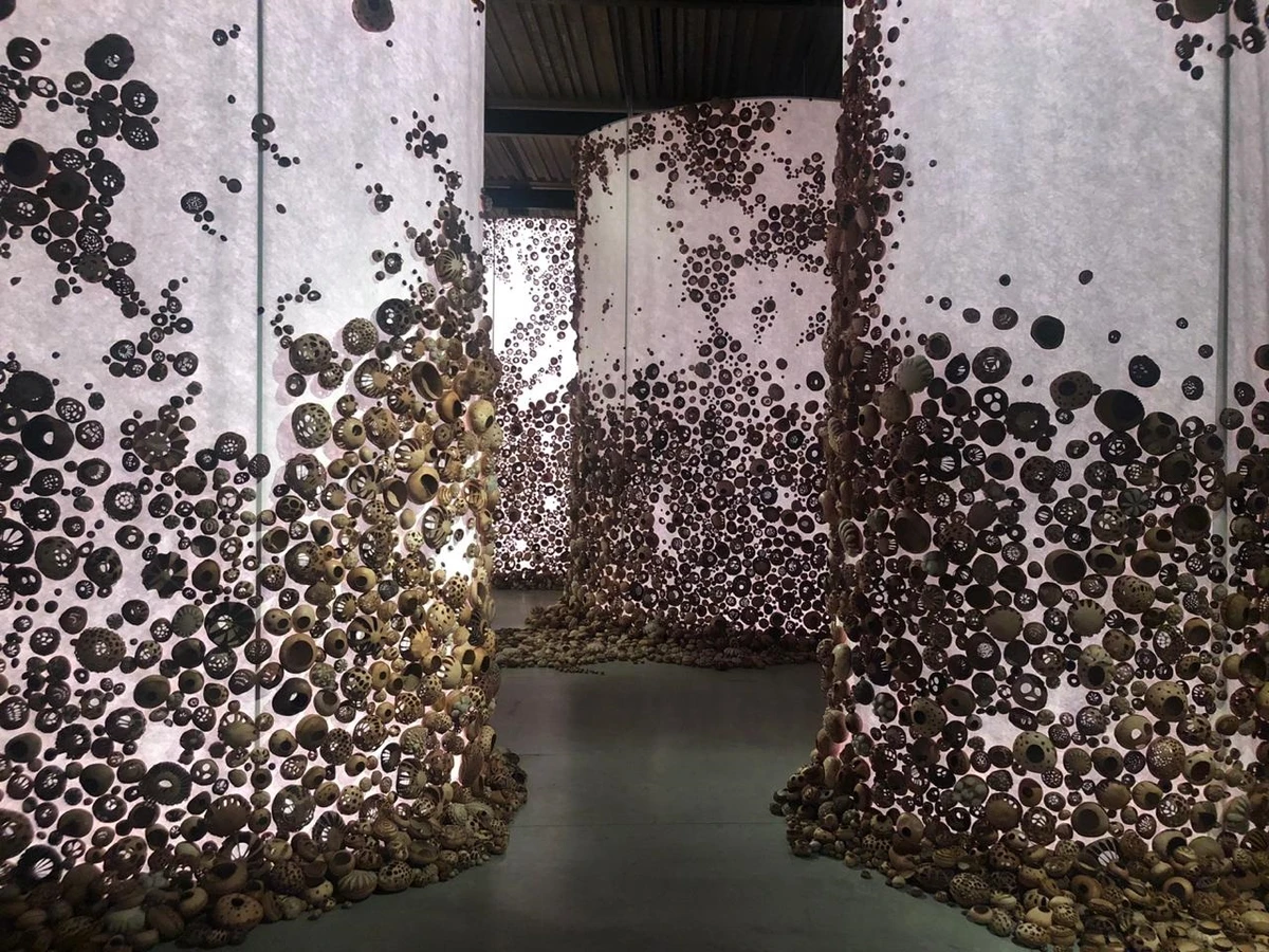 Snapshot of Saudi pavilion at the Venice Biennale. (Supplied)
