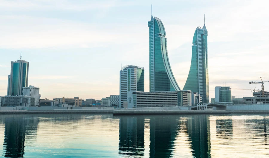 View of the Bahrain financial harbor and other high rise buildings in Manama on Oct 28, 2018 in Manama. (Shutterstock image)