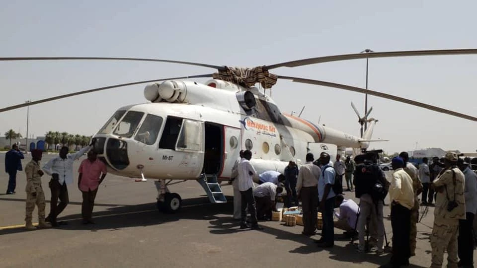 A gold laden plane was seized by the RSF in Sudan’s River Nile state. (Photo: RSF)
