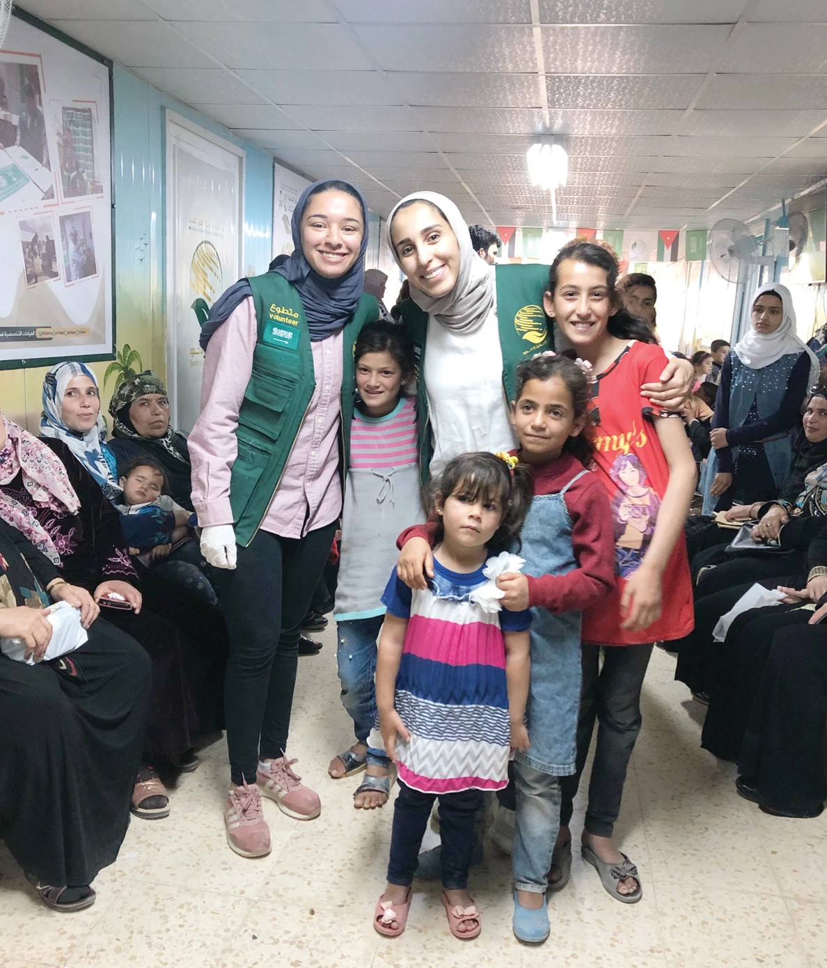 Saudi medical volunteers welcome in  Ramadan at camp for Syrian refugees