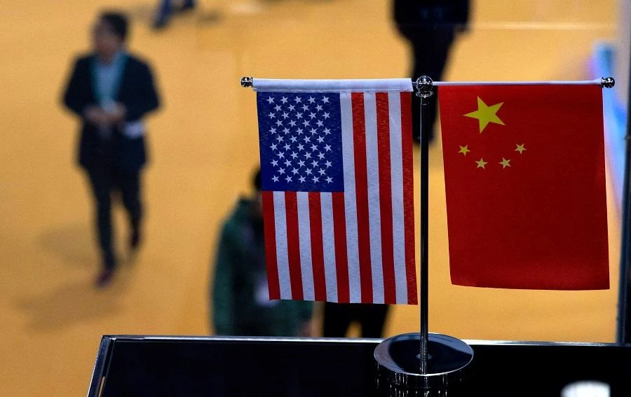 The two countries are sparring over US allegations that China steals technology and pressures American companies into handing over trade secrets. (File/AFP)