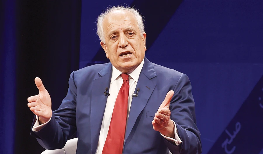 “The current pace of talks isn’t sufficient when so much conflict rages and innocent people die.” Zalmay Khalilzad Chief US envoy