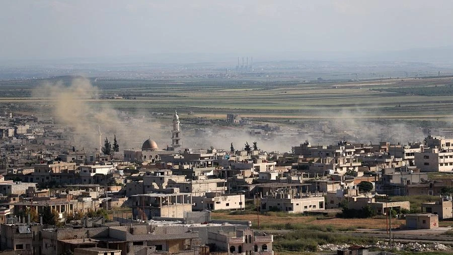 Syrian regime forces together with their Russian allies have increased air strikes and shelling in the militant-controlled northwestern province since last April. (File/AFP)