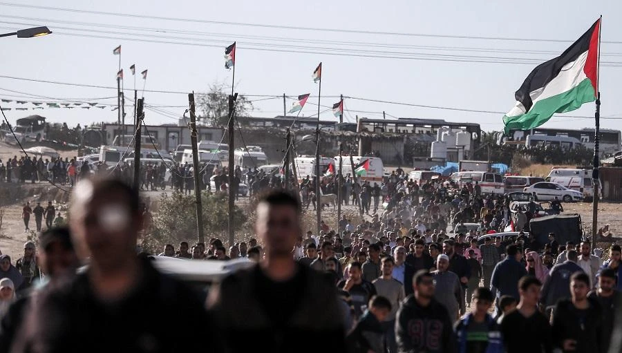 Palestinian officials said Israel had agreed to ease its crippling decade-long blockade of the impoverished enclave in exchange for calm. (File/AFP)