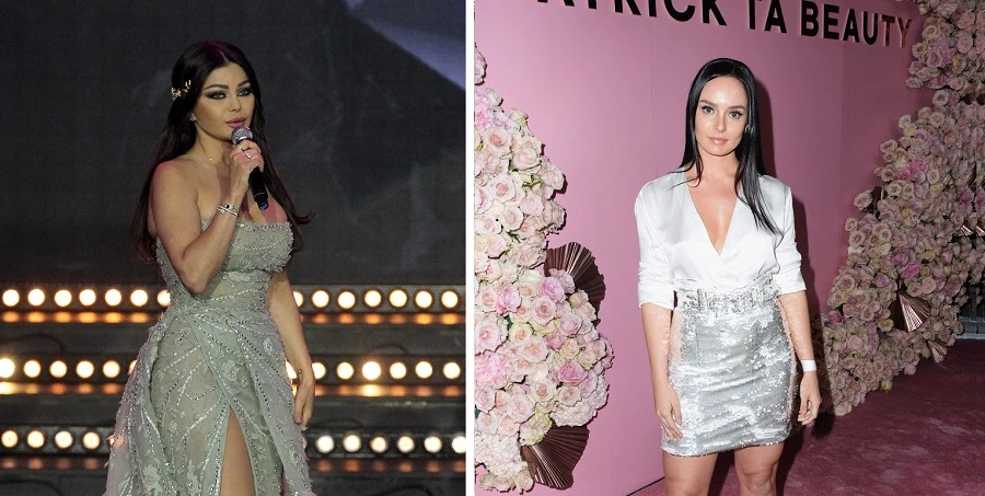 From one star to another: Chloe Morello impersonates Haifa Wehbe