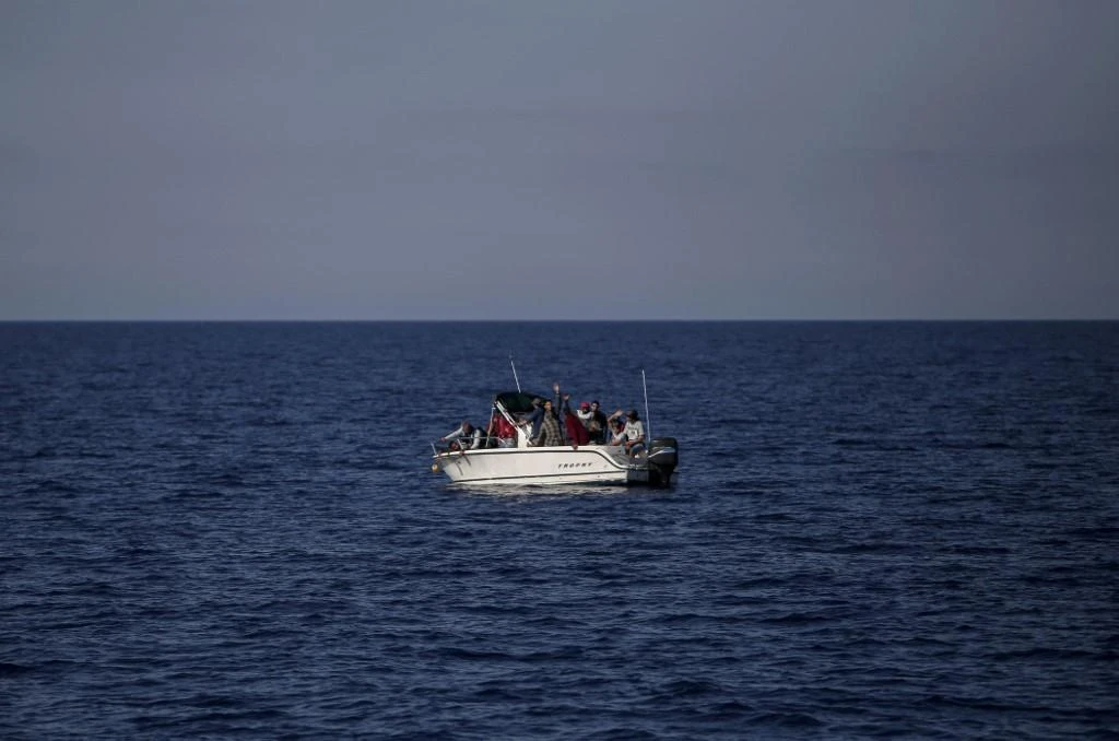A fishing boat that was illegally carrying eight Syrian refugees to the Mediterranean island of Cyprus capsized on Monday. (File/AFP)