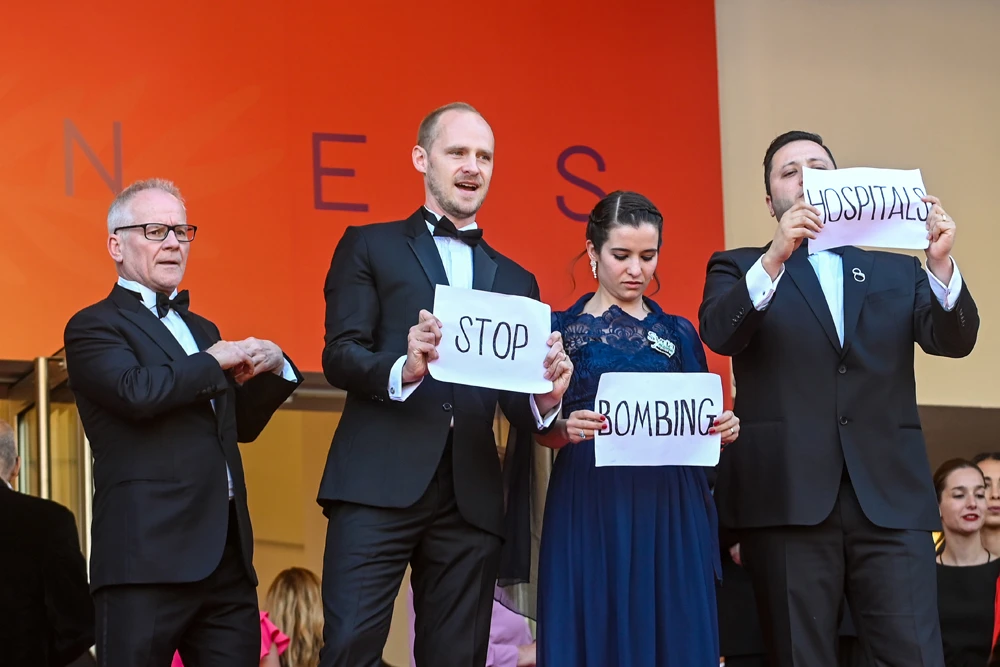 At Cannes, Syrian docu filmmaker highlights Assad regime’s continuing attacks on hospitals
